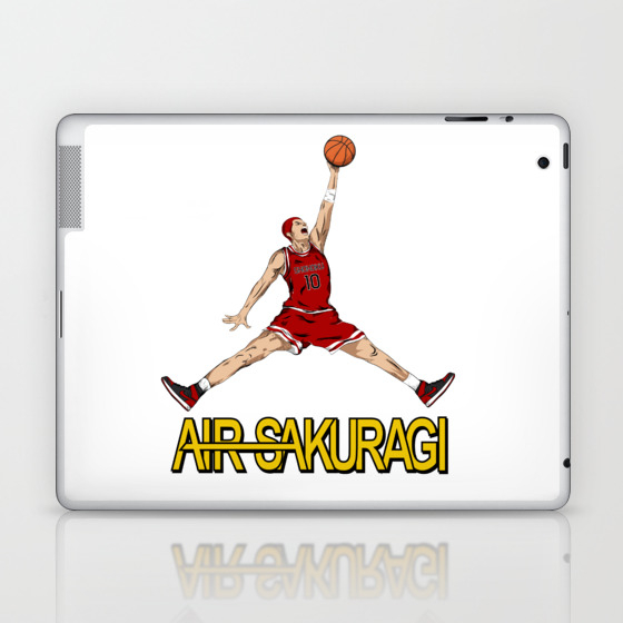 Get Wallpaper Air Sakuragi Slam Dunk Anime Creative Design Laptop Ipad Skin Desktop Wallpaper Free