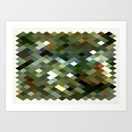 then we take Berlin. Art Print