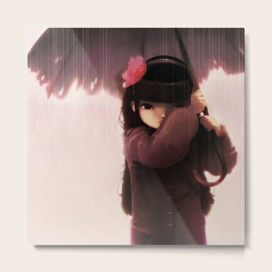 Rainy days Metal Print