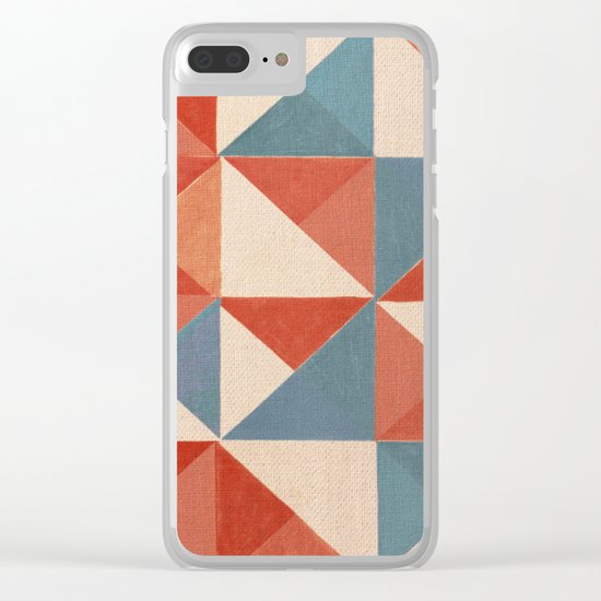 Trigonale 3 Clear iPhone Case