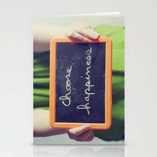 Choose Happiness Stationery Cards