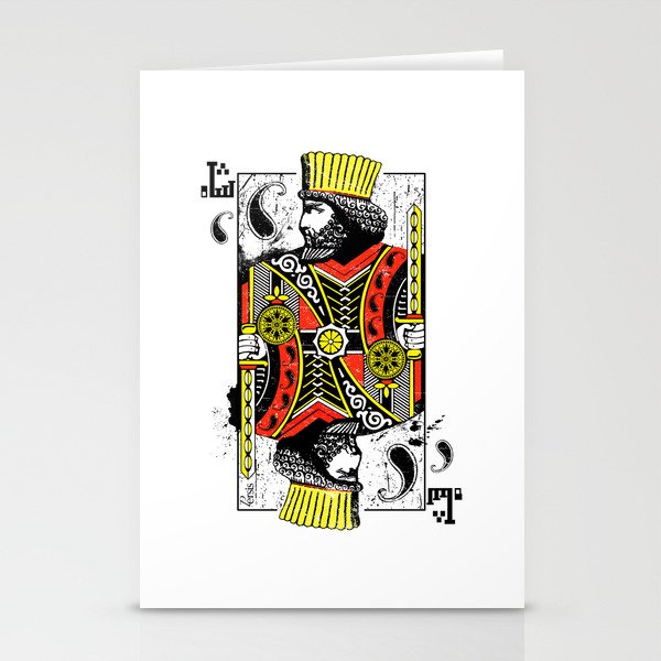 King of Persis Stationery Cards