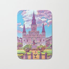 French Quarter Bath Mats For Any Bathroom Decor Style Society6