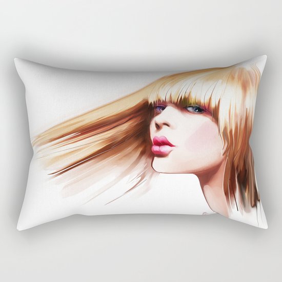 hairdress Rectangular Pillow