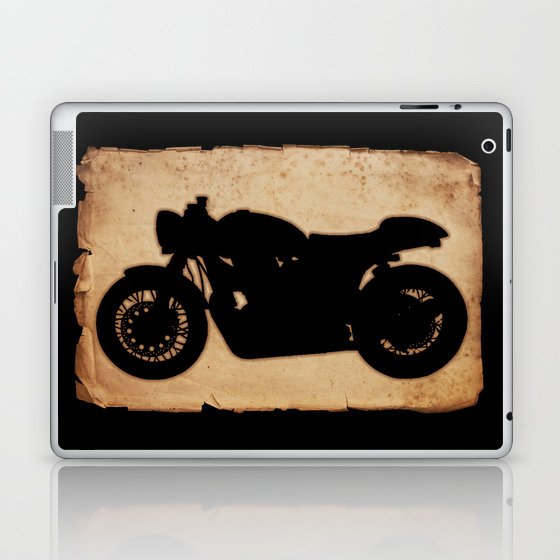 Old Motorcycle Laptop & iPad Skin