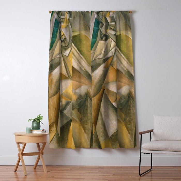 Pablo Picasso Nude in a green armchair portrait cubism female