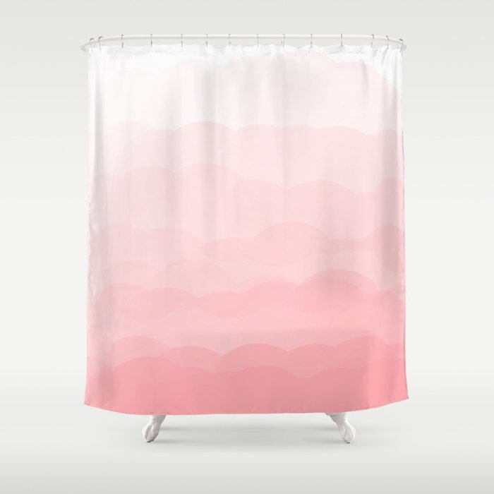 cloud shower curtain