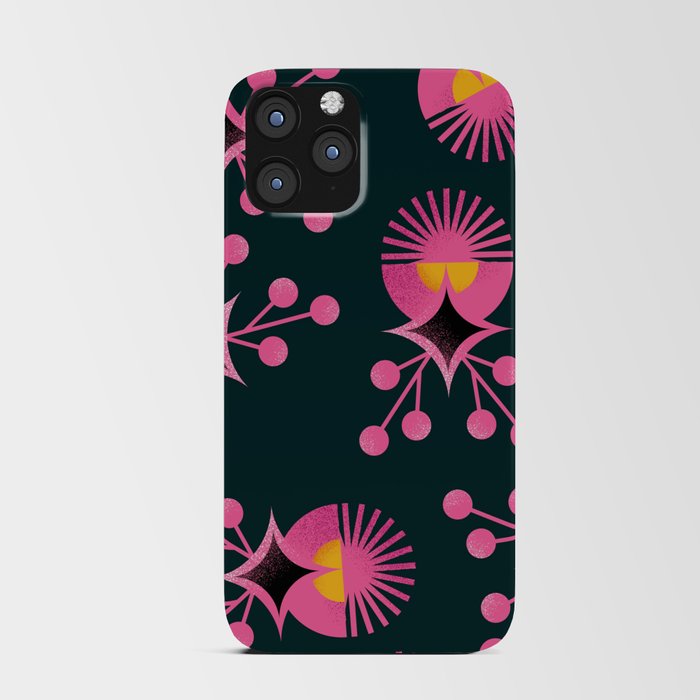 Flower Vase Abstract Pattern iPhone Card Case