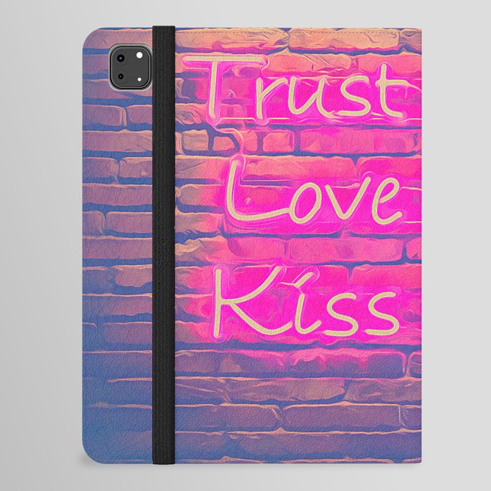 Love me pink, dreams, pastel, love, cute,  iPad Folio Case