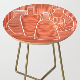 VASES 01: Terracotta Edition Side Table