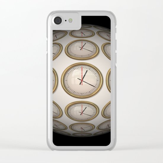Time Time Time Clear iPhone Case