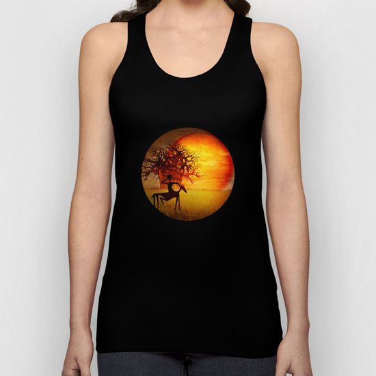 Visions of fire Unisex Tank Top