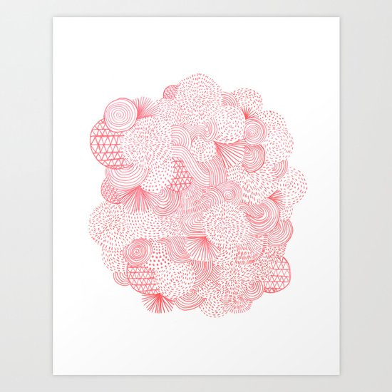 Fireworks Art Print