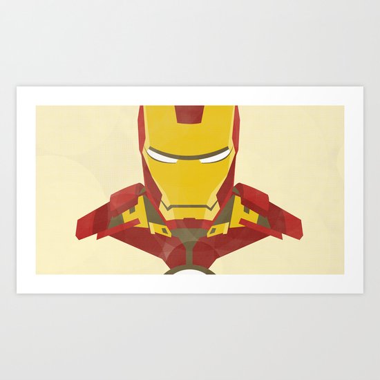 IRON MAN Art Print