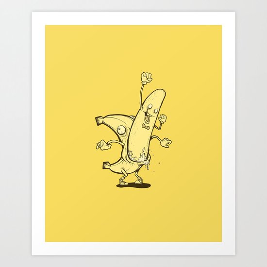 Bananaman Art Print