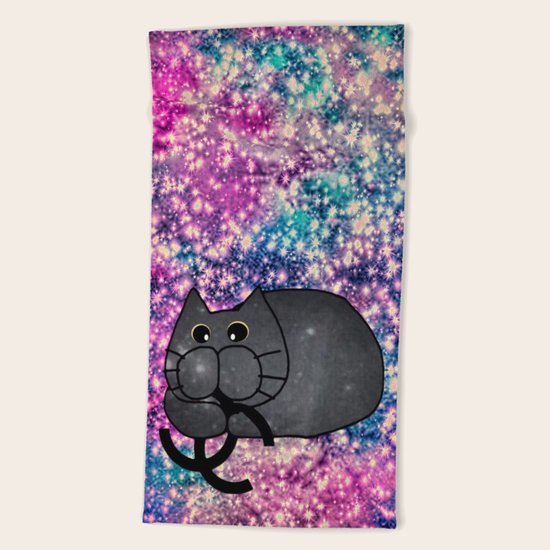 cat-298 Beach Towel