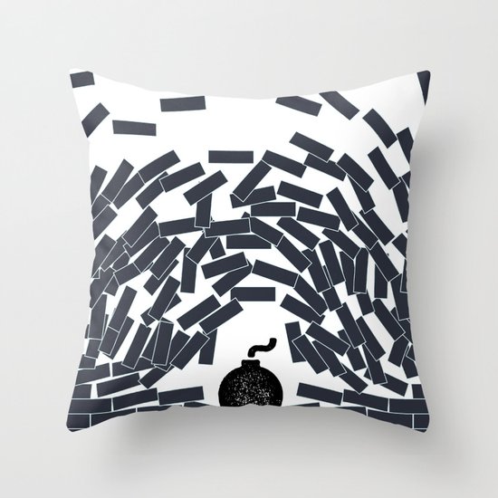 build Throw Pillow