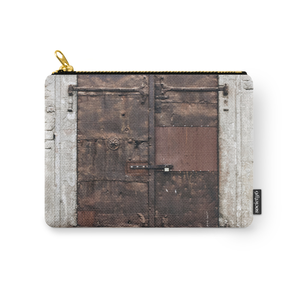Special Edition Baja Door (Decay 1) Carry-All Pouch by bpfoto