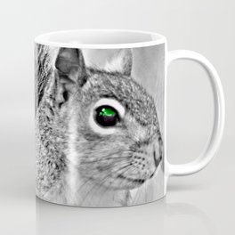 Green Eye Squirrel Coffee Mug
