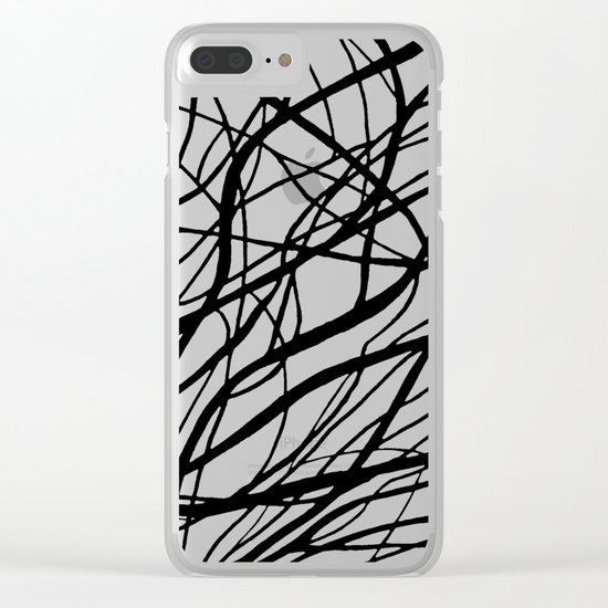 Tumble 2 Black Clear iPhone Case