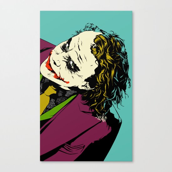 Joker So Serious Canvas Print