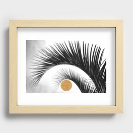 Minimalist photography collage Recessed Framed Print