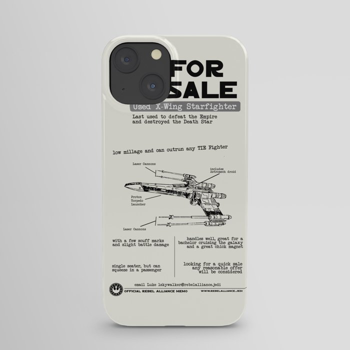 For Sale: X-Wing Starfighter iPhone Case