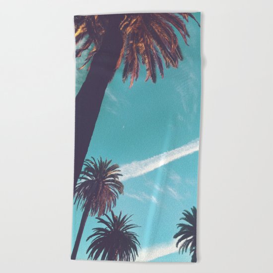 Palm Paradise Beach Towel