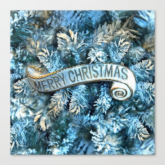 Merry Christmas Canvas Print