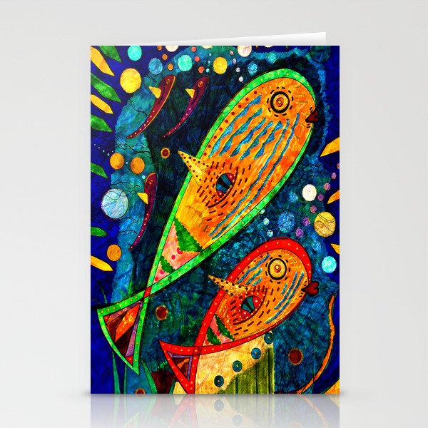 A Whale of a Time - Abstract Stationery Cards