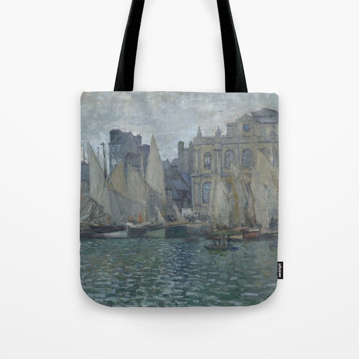 The Museum at Le Havre by Claude Monet Tote Bag