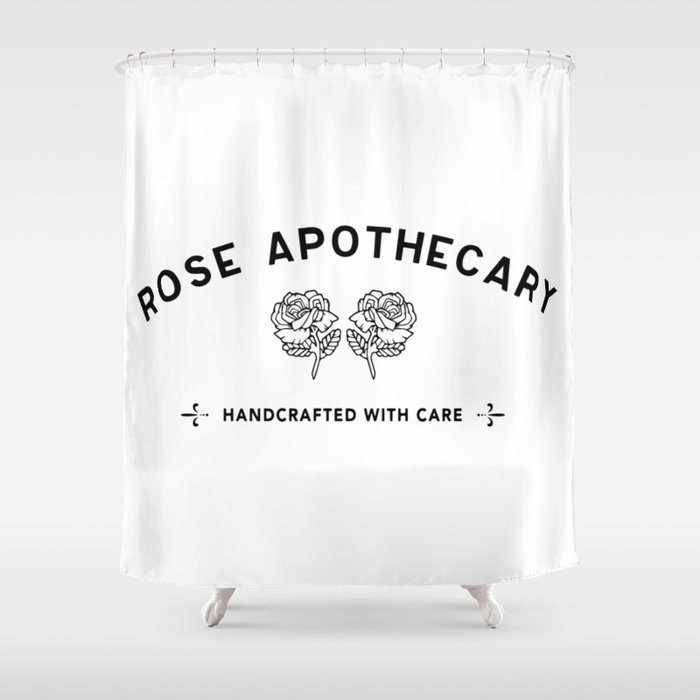 Rose Apothecary Shower Curtain