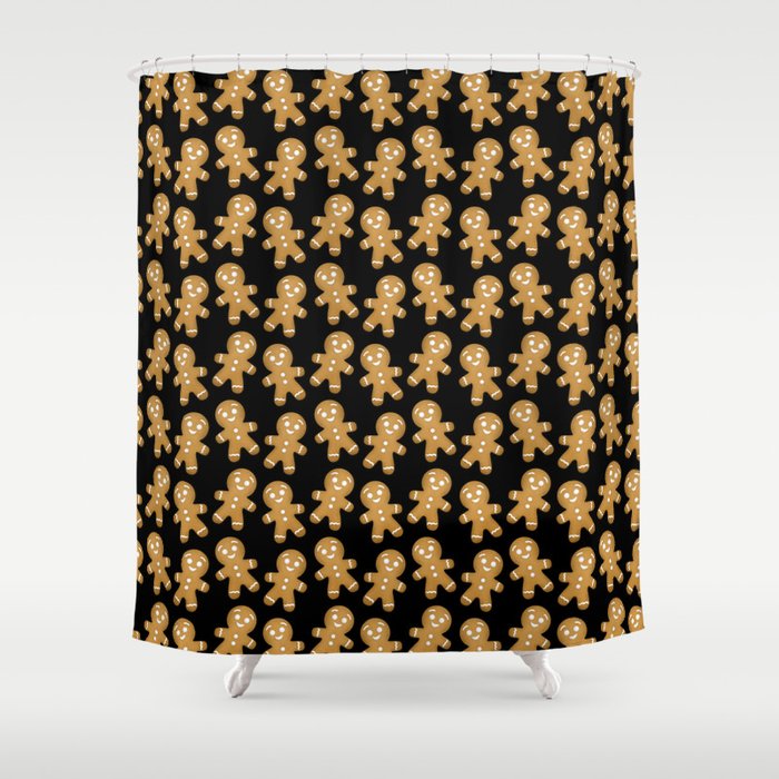 #Ginger Shower Curtain