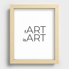 fArt is Art Recessed Framed Print