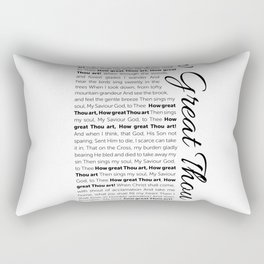 How Great Thou Art 2 Rectangular Pillow