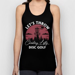 Let's Throw Disc Golf Tank Top