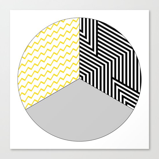 Geometric Circle #2 Canvas Print