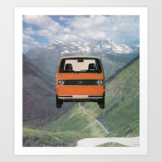 Car Ma Ged Don Art Print