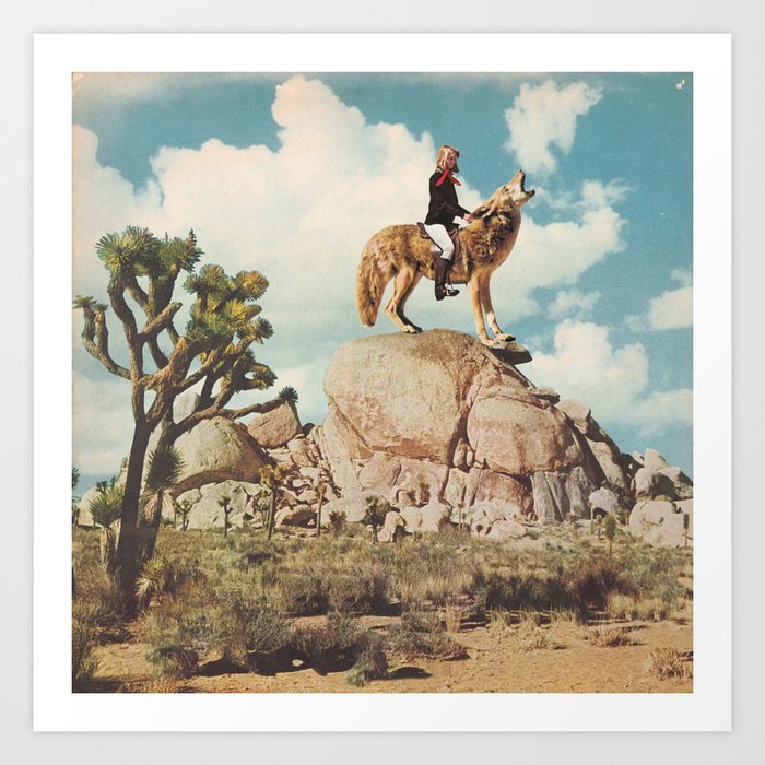 Discover the motif COYOTE by Beth Hoeckel as a print at TOPPOSTER