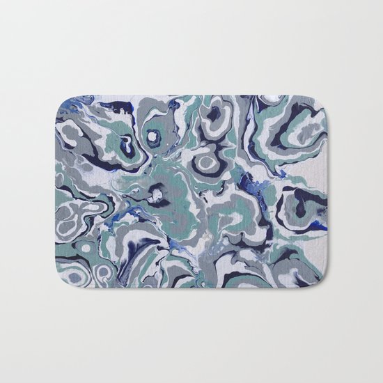 Oysters abstract Bath Mat