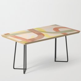 Abstract Minimal Bohemian Doodle 1.1 Coffee Table