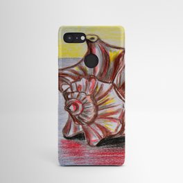 Colorful ocean shell Android Case