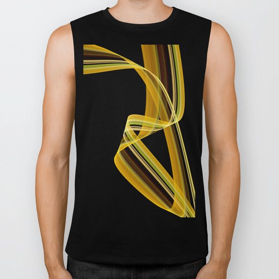The dancing scarf Biker Tank