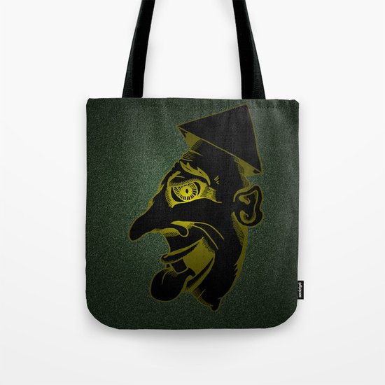 Sinister Man in a Paper Hat Tote Bag