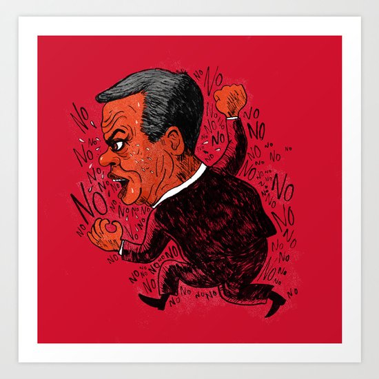 Tantrum Art Print