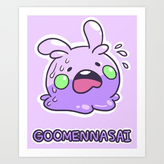 Goomennasai, Goomy Art Print