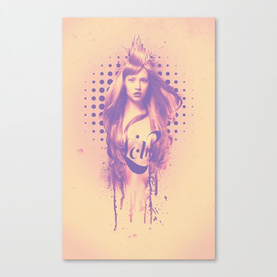Lolly Canvas Print