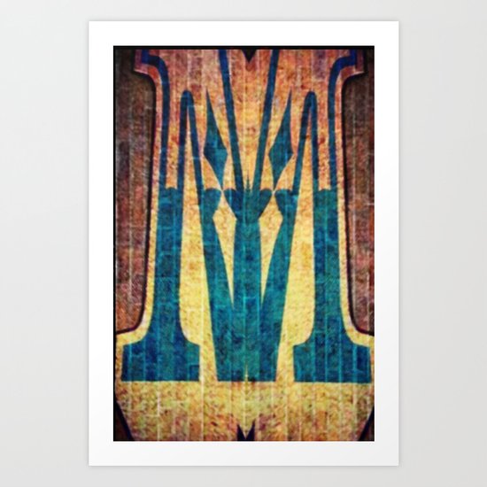 M of Spade Art Print