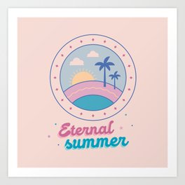 Eternal Summer Art Print