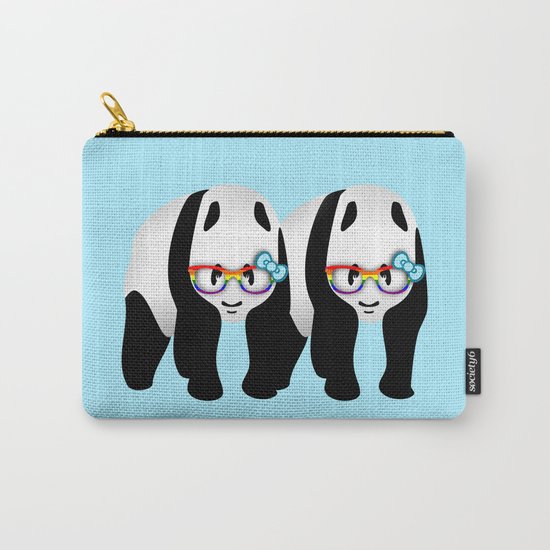Gay Pride Pandas Carry-All Pouch